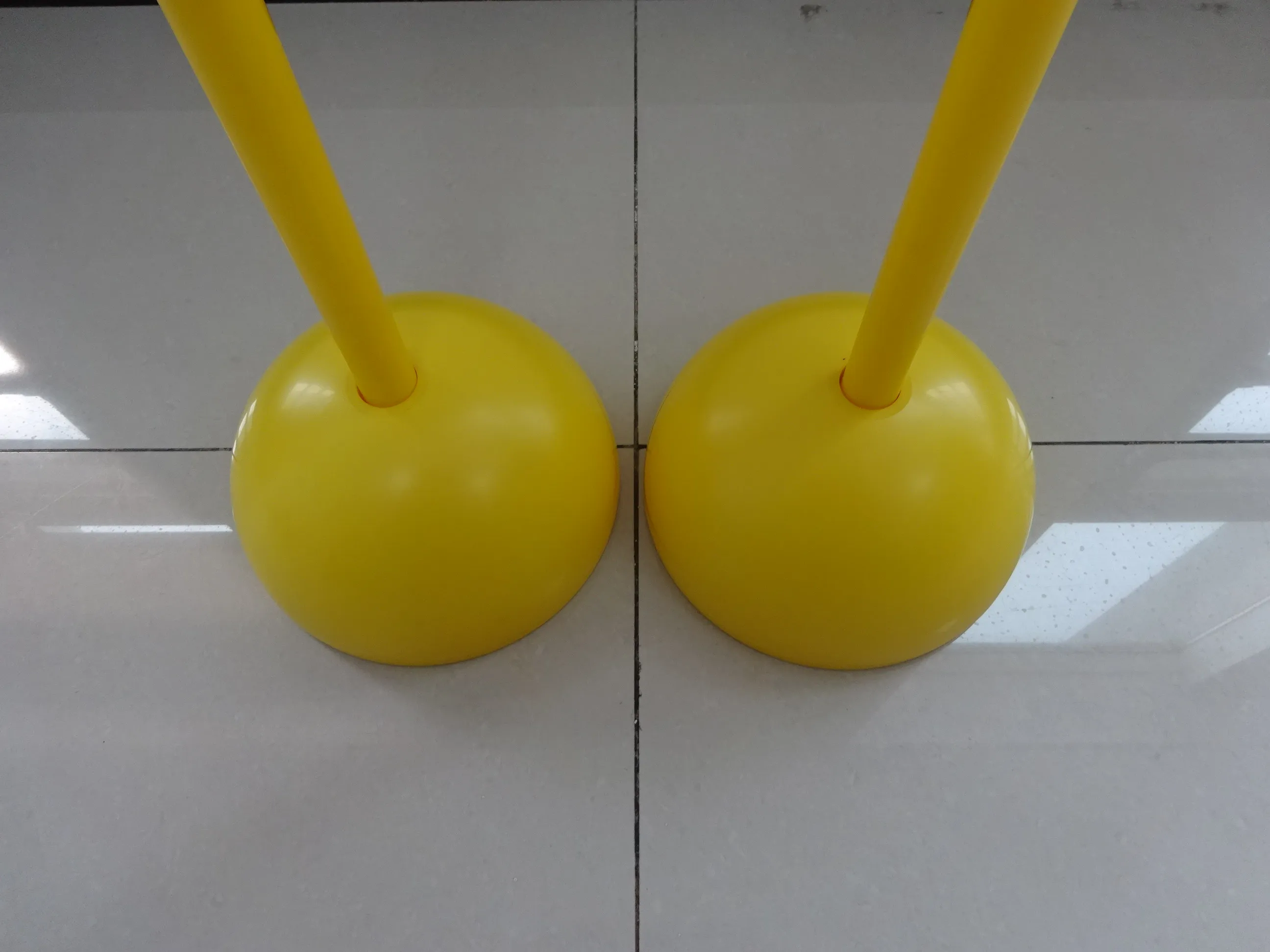 High Quality Soccer Sports Training Poles Solid Slalom Agility Pole Set for Soccer , Lacrosse, Football, Dog Training