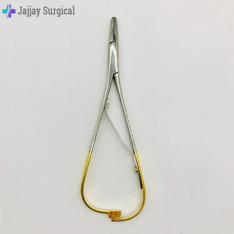 Dental High Quality Instruments Orthodontic Surgical Materials Wide Tip Orthodontic Needle Holder