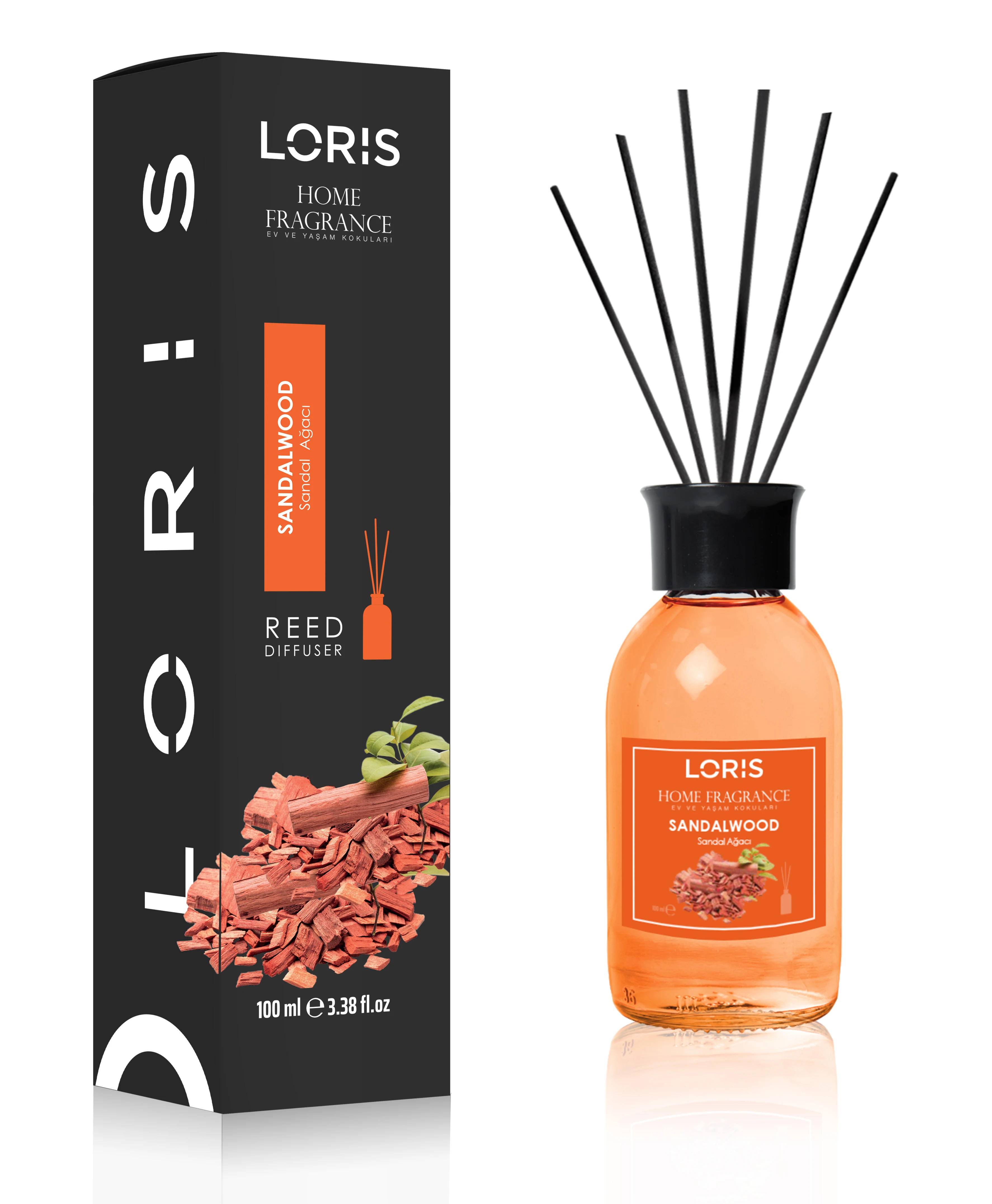 100ML LORIS REED DIFFUSER AIR FRESHENER FRAGRANCE MELON LORIS PERFUME FOR WHOLESALE YELLOW COLOR ORIGINAL BRAND