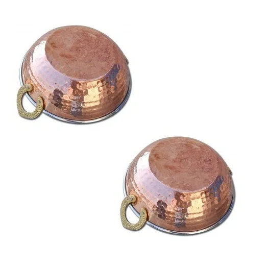 Стальной медный Сервировочный набор ручной работы кастрюля Kadhai индийские аксессуары для кухни сервировочный станок