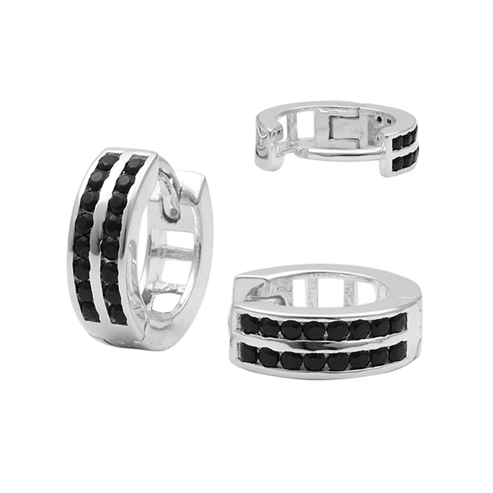 
Latest Design Round 925 Sterling Silver Earrings 