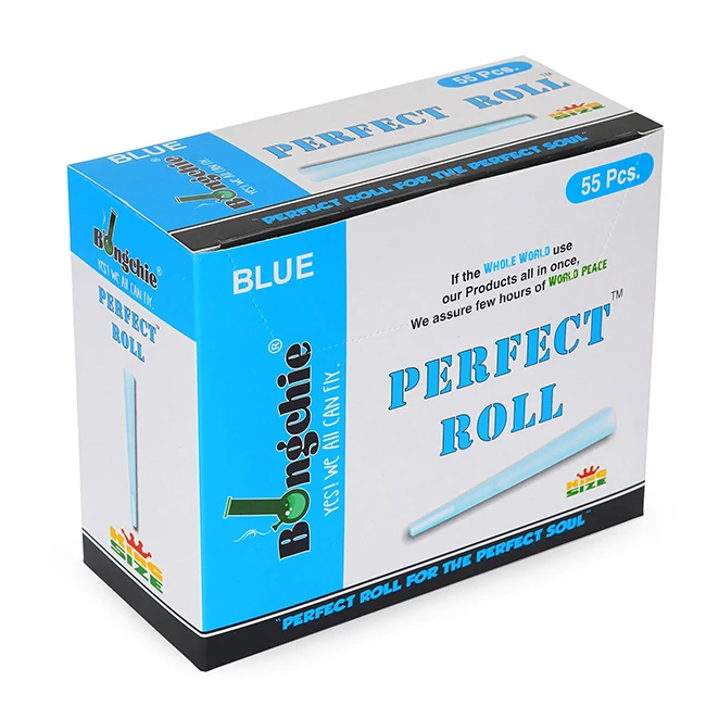 Best quality or with best quantity of Perfect Pre Rolled Cones in Blue Colour for smoking with thickness