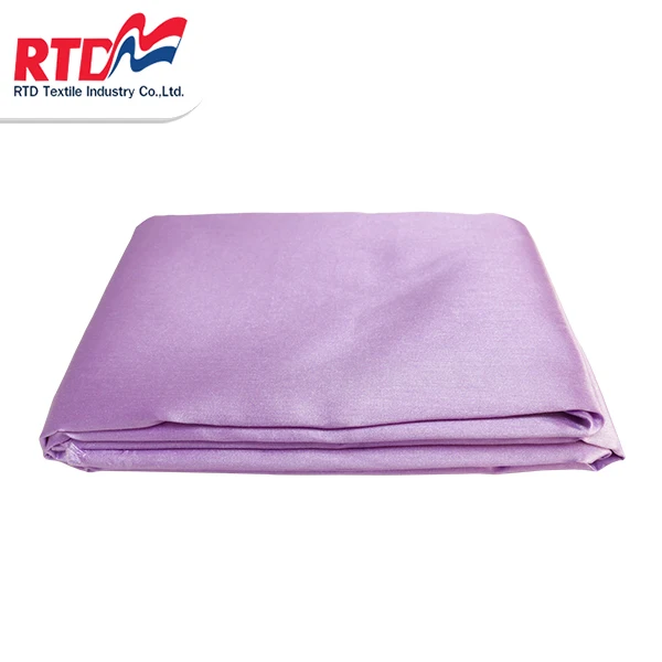 Швейцарский шелк RTD 100% полиэфирная ткань премиум-класса товары для одежды светло-фиолетовый