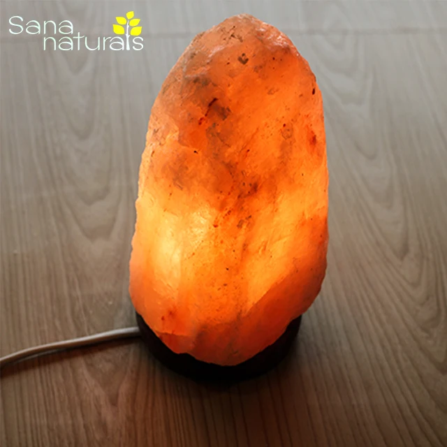 100% натуральная Гималайская скала ручная резная солевая лампа/Успокаивающая и антистрессовая лампа светящаяся янтарным свечением ГИМАЛАЙСКАЯ СОЛЬ