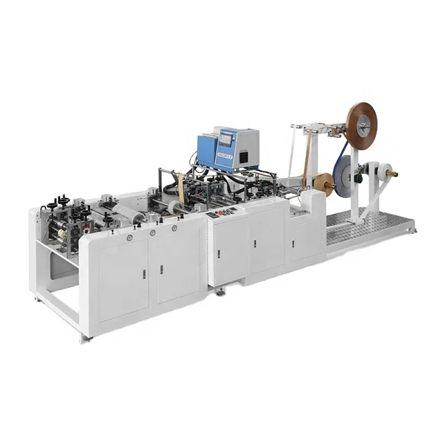 Outline Flat Rope and Twisted Handle Paper Bag Handle Making Machine Paper Bag Handle Machine