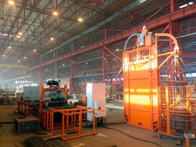 Semi-automatic welding machine  WPD - 560 Mesh Welding Machines for heavy flat cages production Welding Equipment Wire Machines