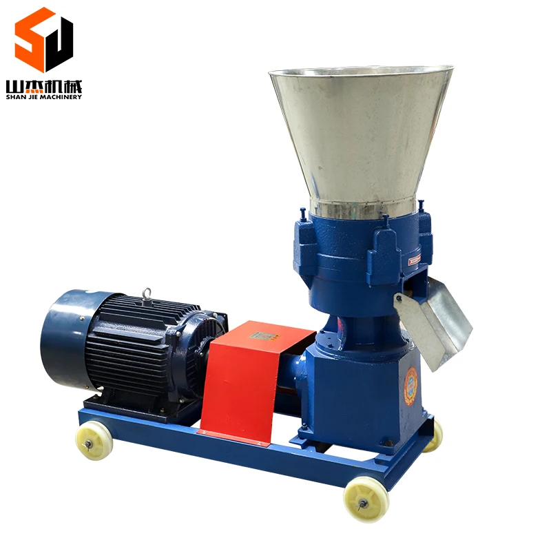 Animal feed press /chicken/pig feed pellet making machine food granulator