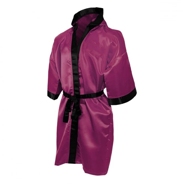 Зеленое боксерское платье Новое поступление полная длина боксерского платья чемпионов мира с капюшоном