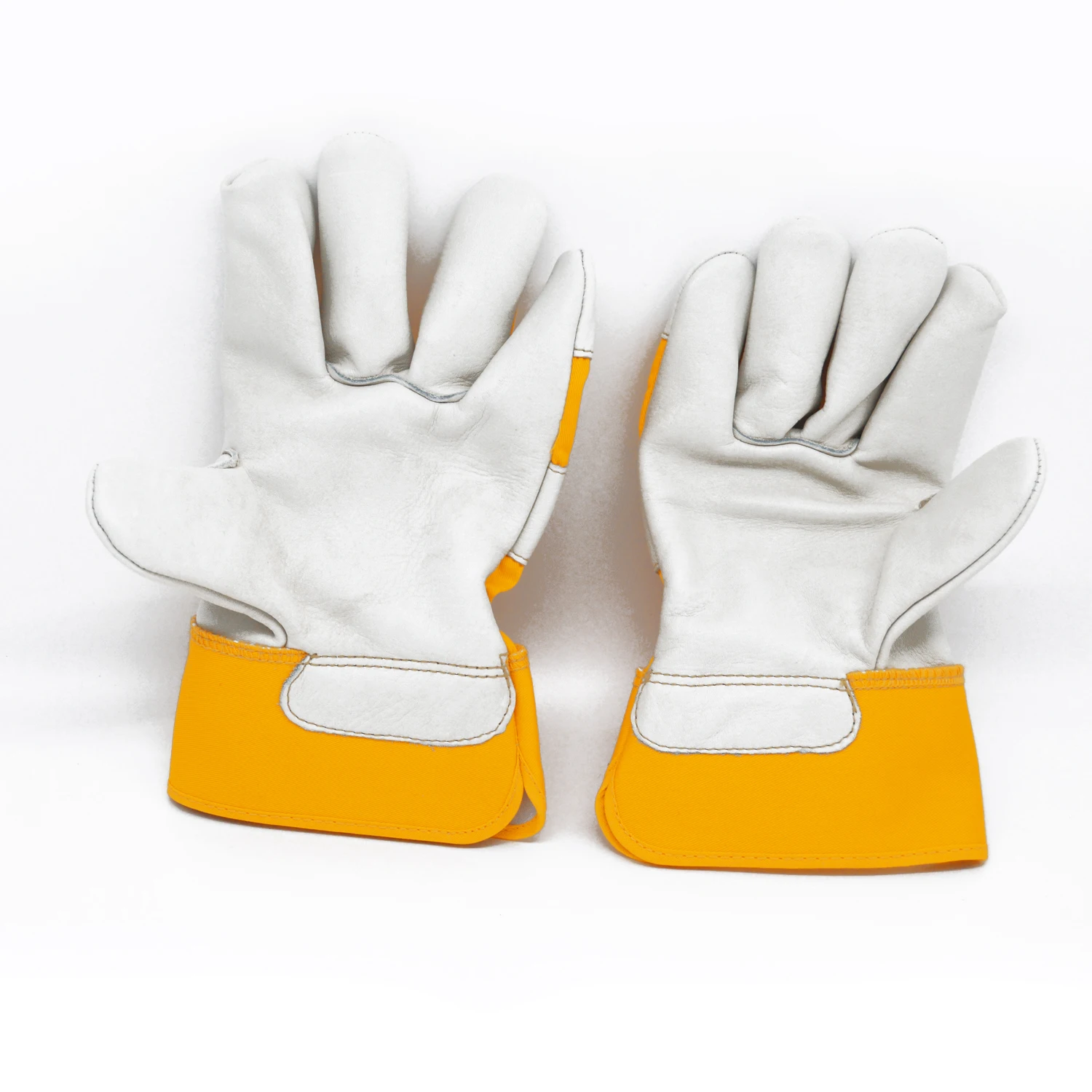
Canadian Rigger Welding Gloves Cow Split Leather Working Safety Gloves 