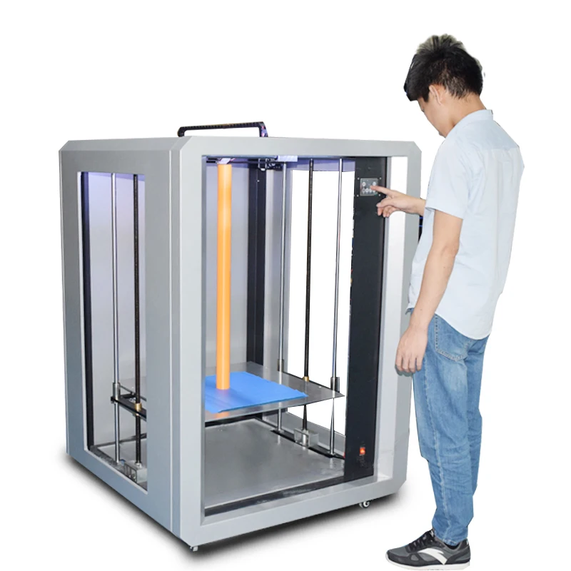 Reliable industrial concrete 3d printer for printing construction parts , 3d concrete house printer 600*600*1000mm