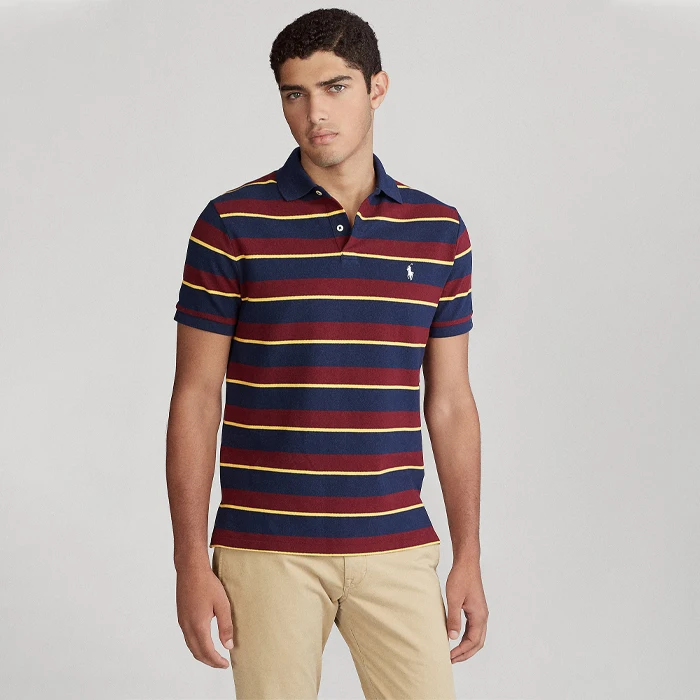 Мужские футболки-поло высокое качество 100% хлопок/полиэстер Пользовательский логотип оптовая