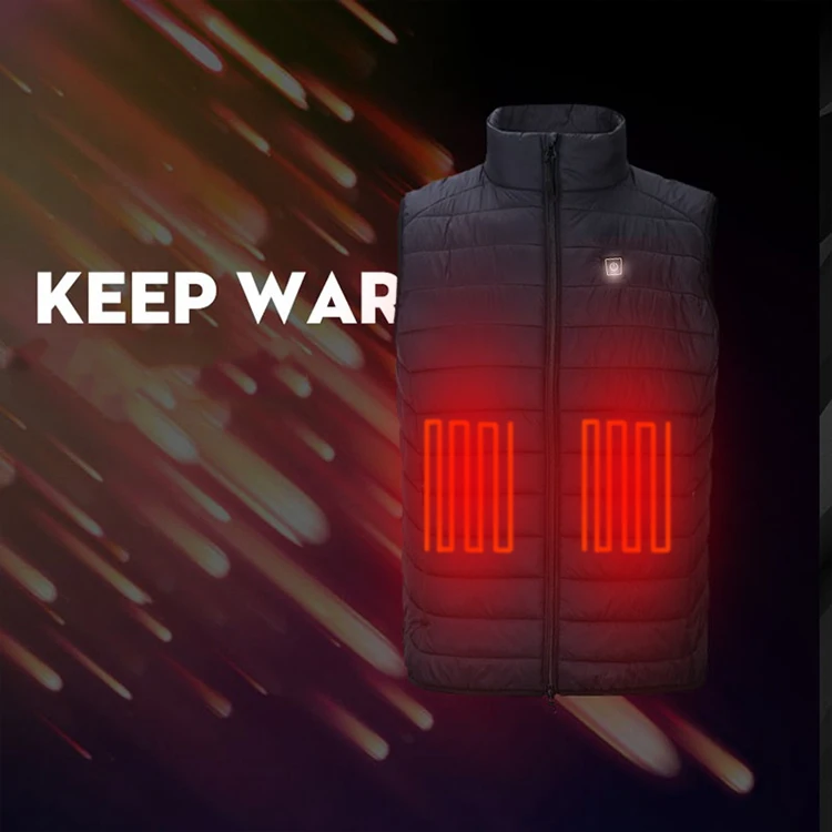
5V heated usb vest outdoor men heating vest hot vest 