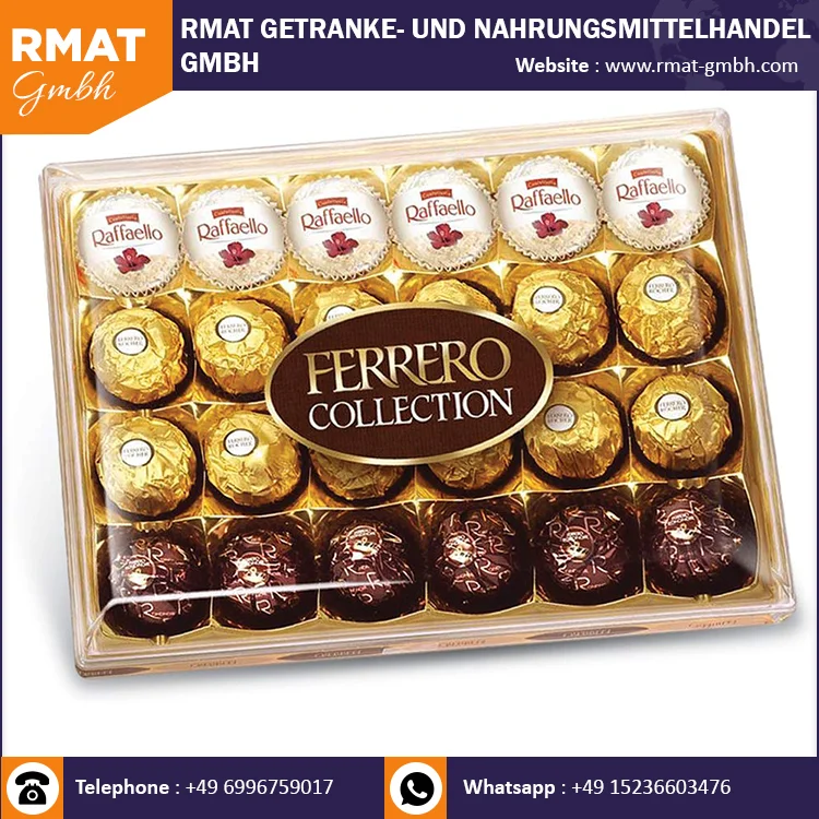 
High Quality Ferrero Rocher Chocolate Bulk Exporter 