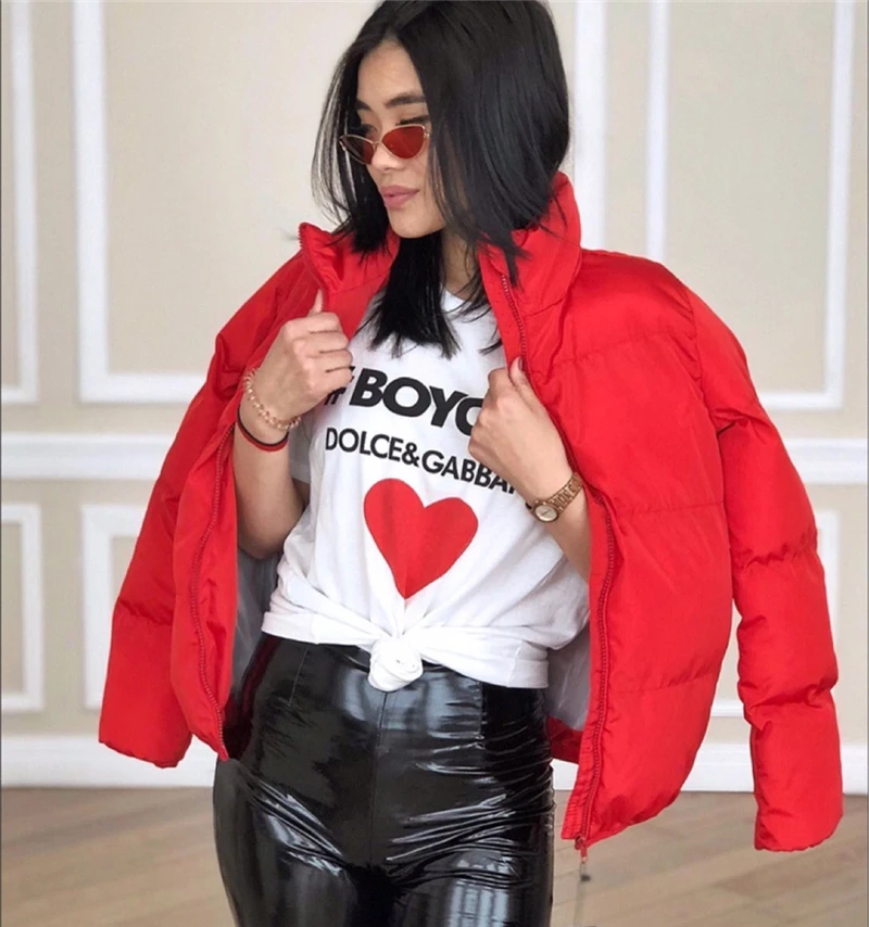 2021 custom oem new plus size winter brown bubble oversize padded vendor light puffer crop down jackets