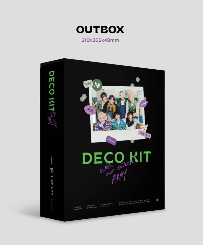 [B-T-S Official] K-pop B-T-S album BE Deco Kit Wholesale