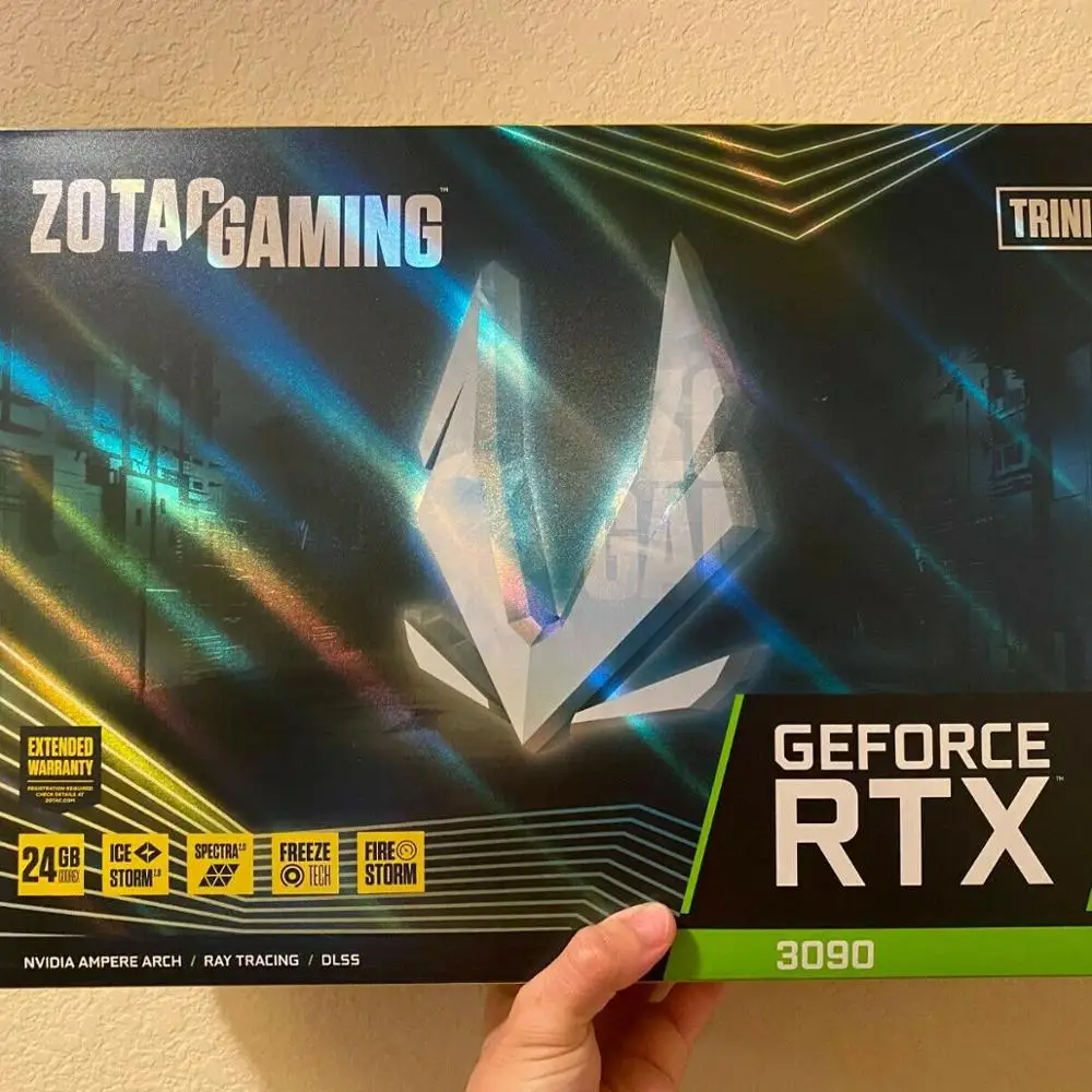 
100% Best Quality ZOTAC-GAMING GeForce RTX 3090 Trinity 24GB GDDR6X Graphics Card| Zotac P106-90 3G Graphic Card 