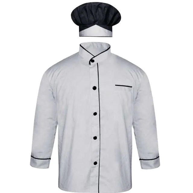 Hot selling high quality chef jacket restaurant uniform kitchen cooking chef coat