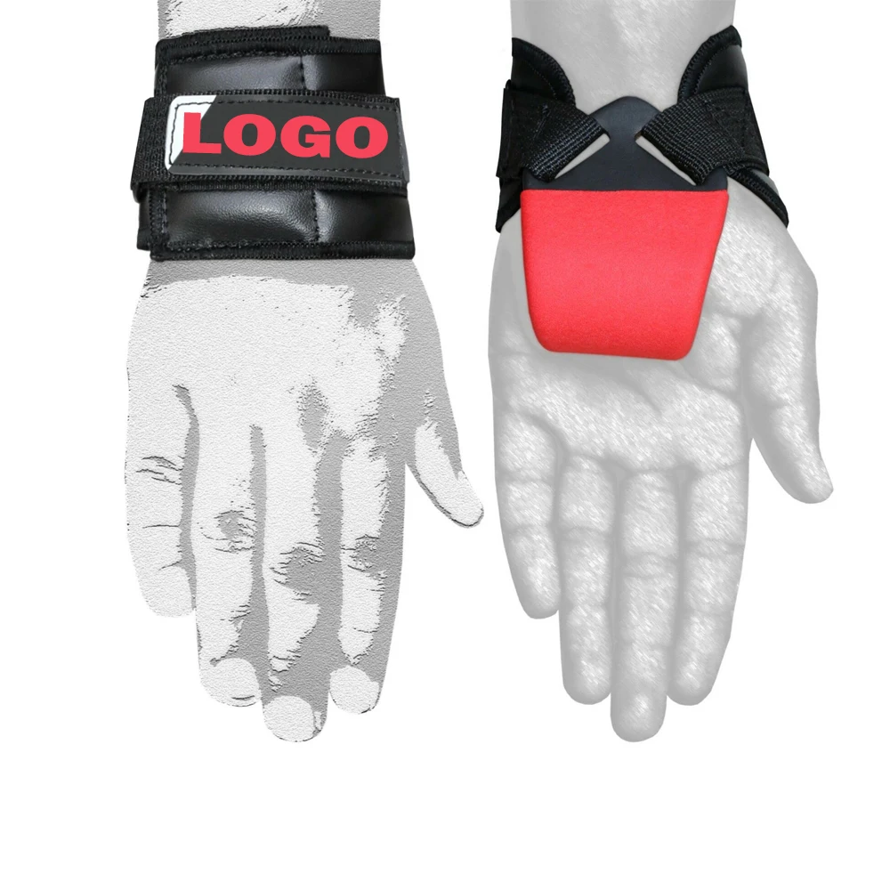 Customized Heavy-Duty Wrist Support Gym Straps Power Iron Mat Hook Latest Design Customized Adjustable Neoprene Nylon