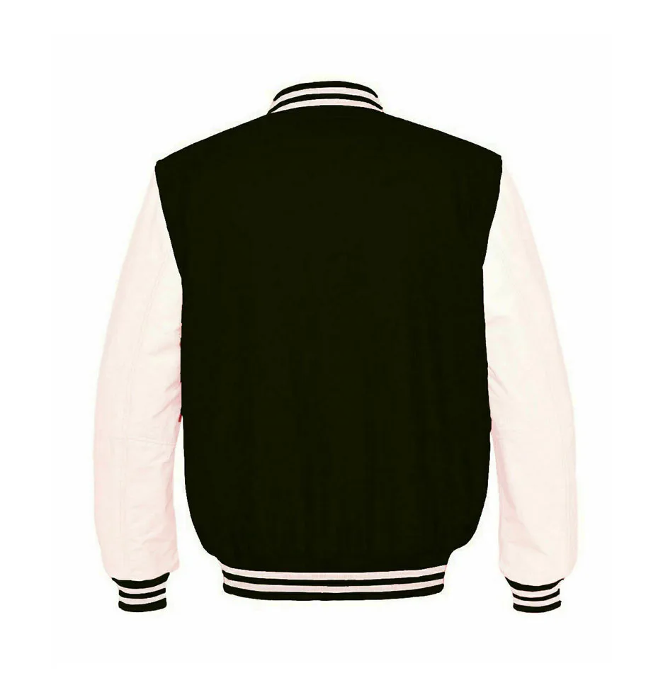 High Quality Leather Varsity Jacket with Fur Decoration Best Price for Winter Season Customizable with Your Logo