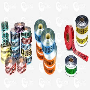 Подземная детекторная предупреждающая лента