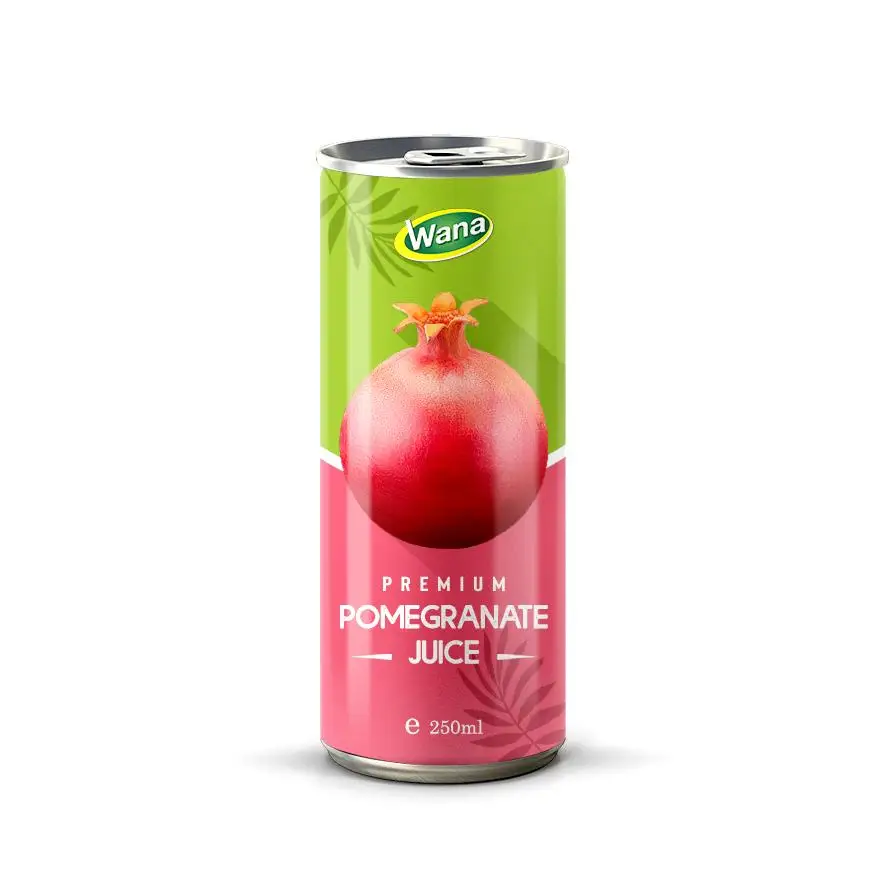 Private label/OEM -Bulk Packing Fresh Orange Juice Drink Brands for Exports in 250ml Aluminum can