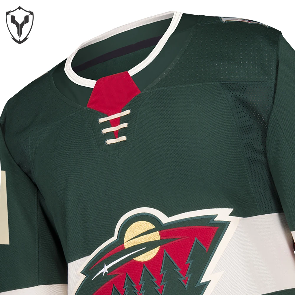 
100% Polyester Fabric Ice Hockey Jersey Custom Sublimation Printing customize 