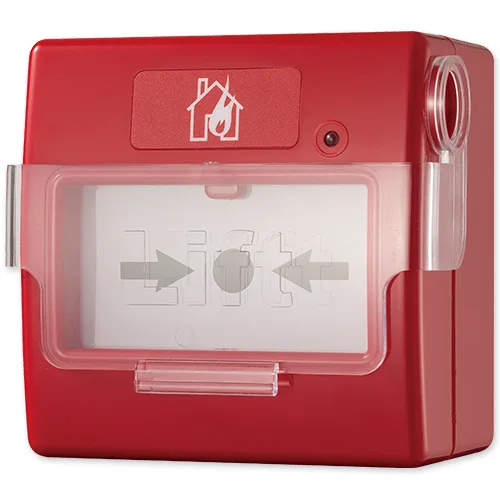 Противопожарная сигнализация адресная ручная точка вызова QA19 QA0817 MCP