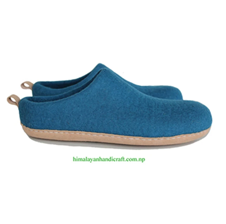 
Handmade in Nepal Felt Slipper/Shoes/Boot 
