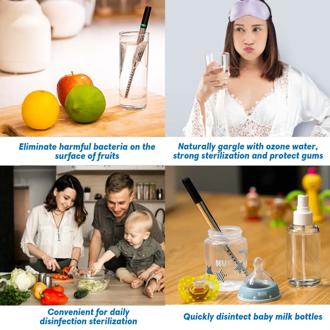 Безопасный дезодорант, антибактериальное средство для лечения заболеваний рта и зубов, портативный генератор, дезинфекция, озоновый Водоочиститель для дыхания и полоскания рта