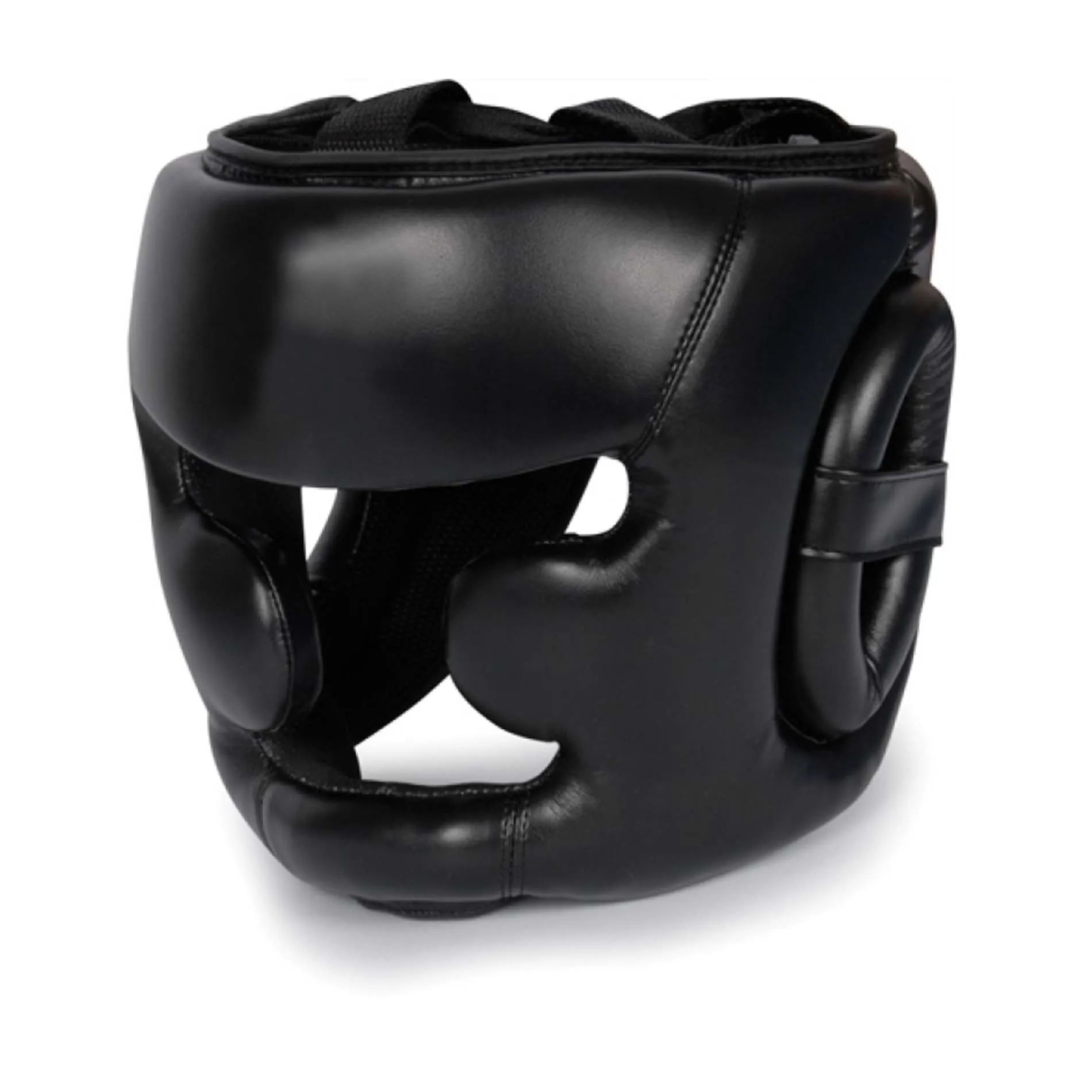  В стиле смешанных щадящие головные уборы бокс Head Guard Спарринг шлем боксерский из искусственной кожи красного
