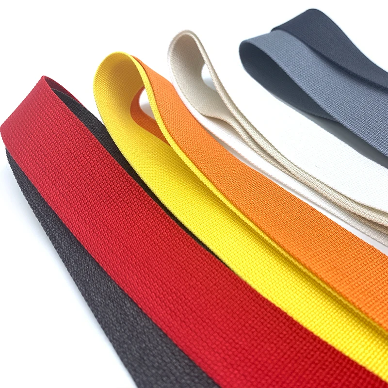 Оптовая продажа цветные Полиэстеровые хлопковые ленты 20 мм 25 30 4 для сумок ремешков одежды