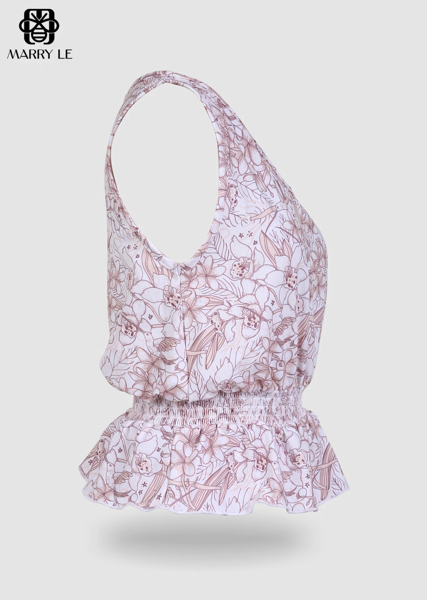 ELEGANT SLEEVELESS TOP blouses and tops ladies wholesale OEM ODM Customized clothing - MD99