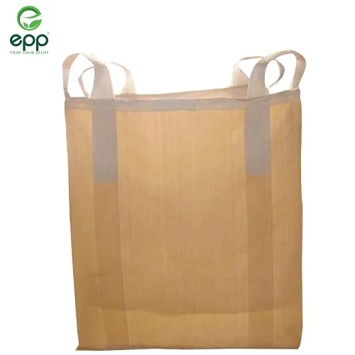 Best Seller Type B Moistureproof PP Woven Sacks Big Bag Maxisaco 500kg High Denier Cement Container FIBC Bags