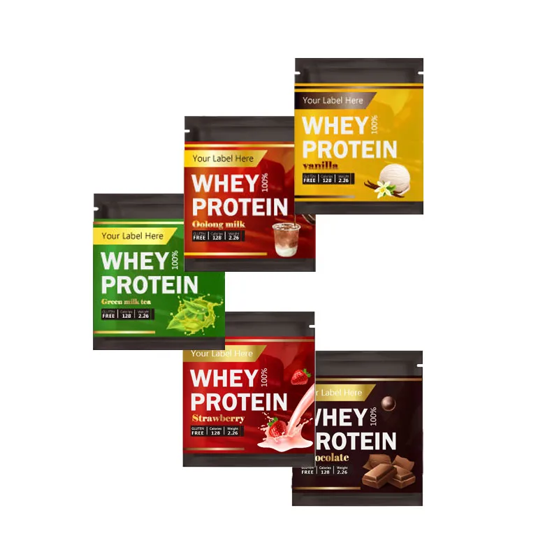 increase muscle mass 25ml strawberry flavor whey protein powder