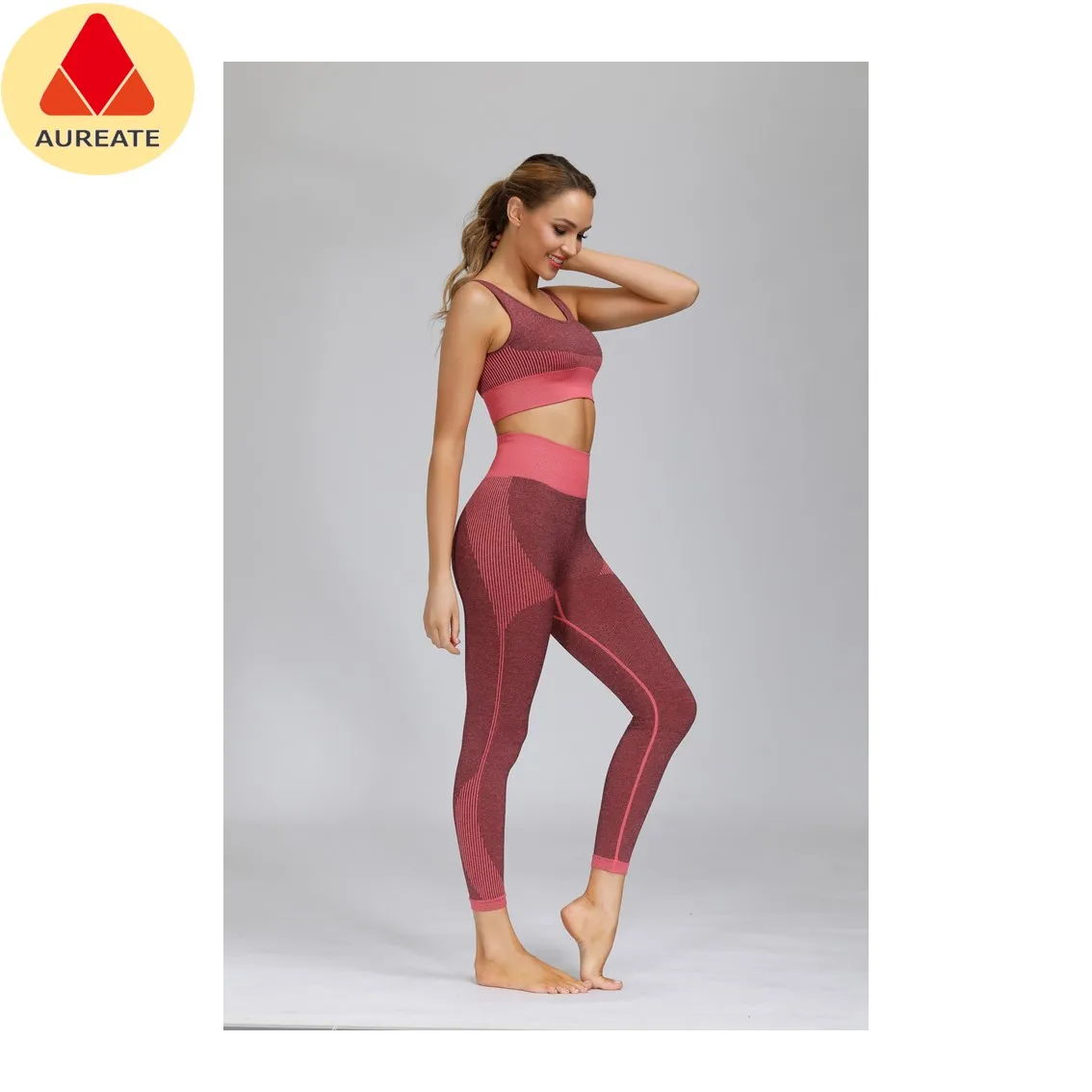 Бесшовные леггинсы для подтяжки ягодиц