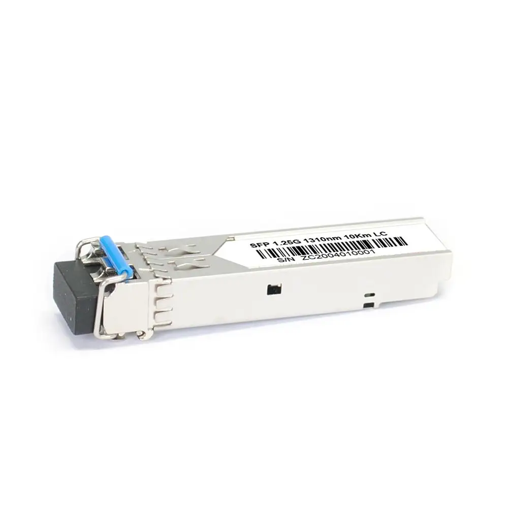 High Quality Compatible with Cisco / Arista / Juniper / Dell 1.25GBase-LX SFP 1310nm 10km LC Transceiver Module