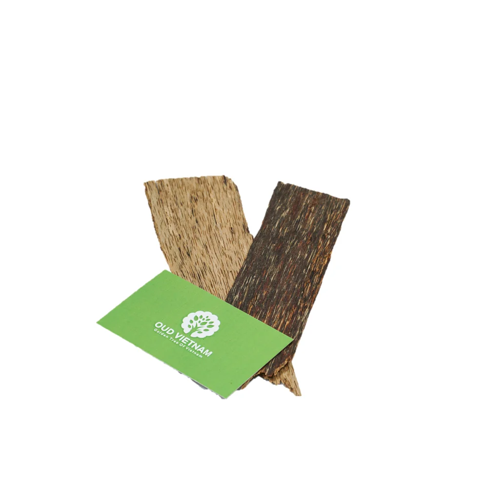 Special  Quality Oud Wood Chunks 100% pure Grade 3A+ Very Strong Sweet Scent Thickness 0.5 mm 2 sides dark incense