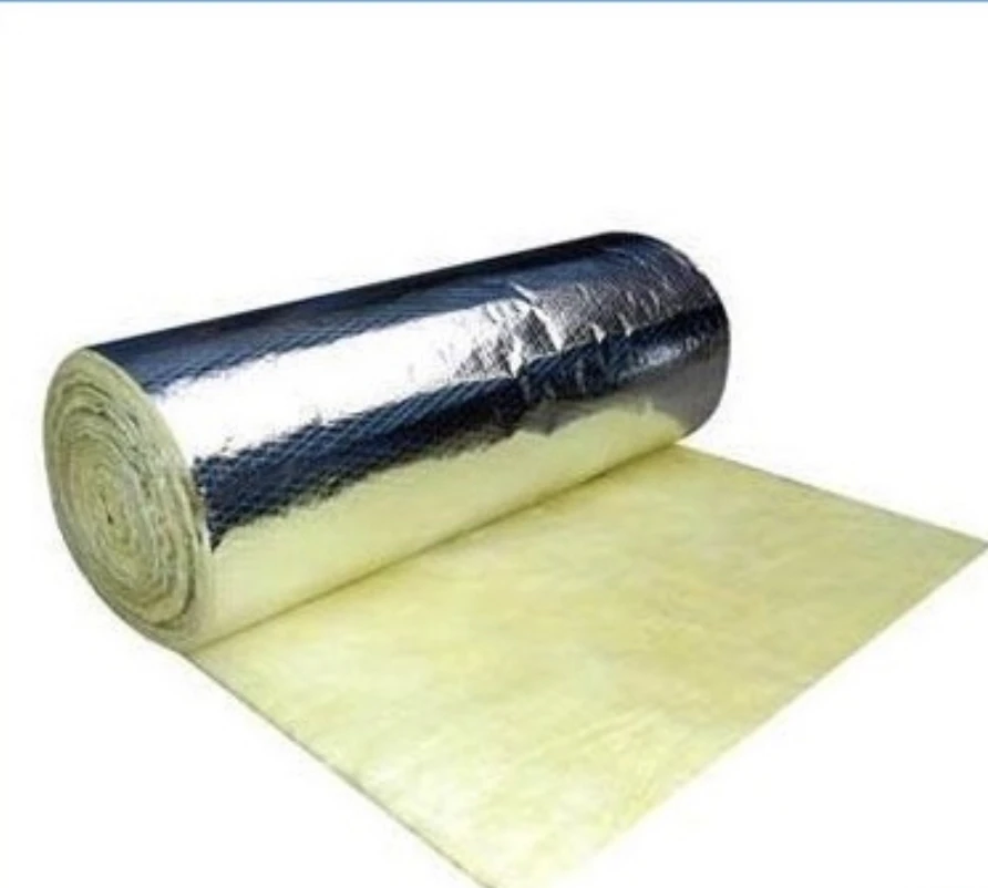 glass wool blanket with foil