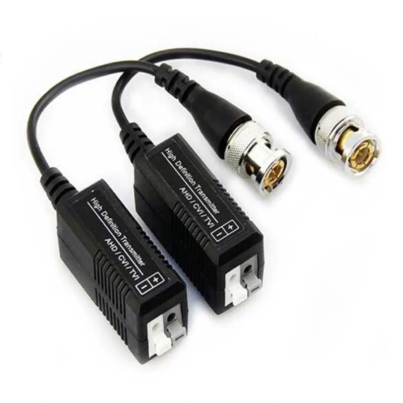 1080P HD CCTV Video Balun пассивные трансиверы адаптер передатчик BNC витая пара поддержка 720P/1080P AHD CVI TVI камера