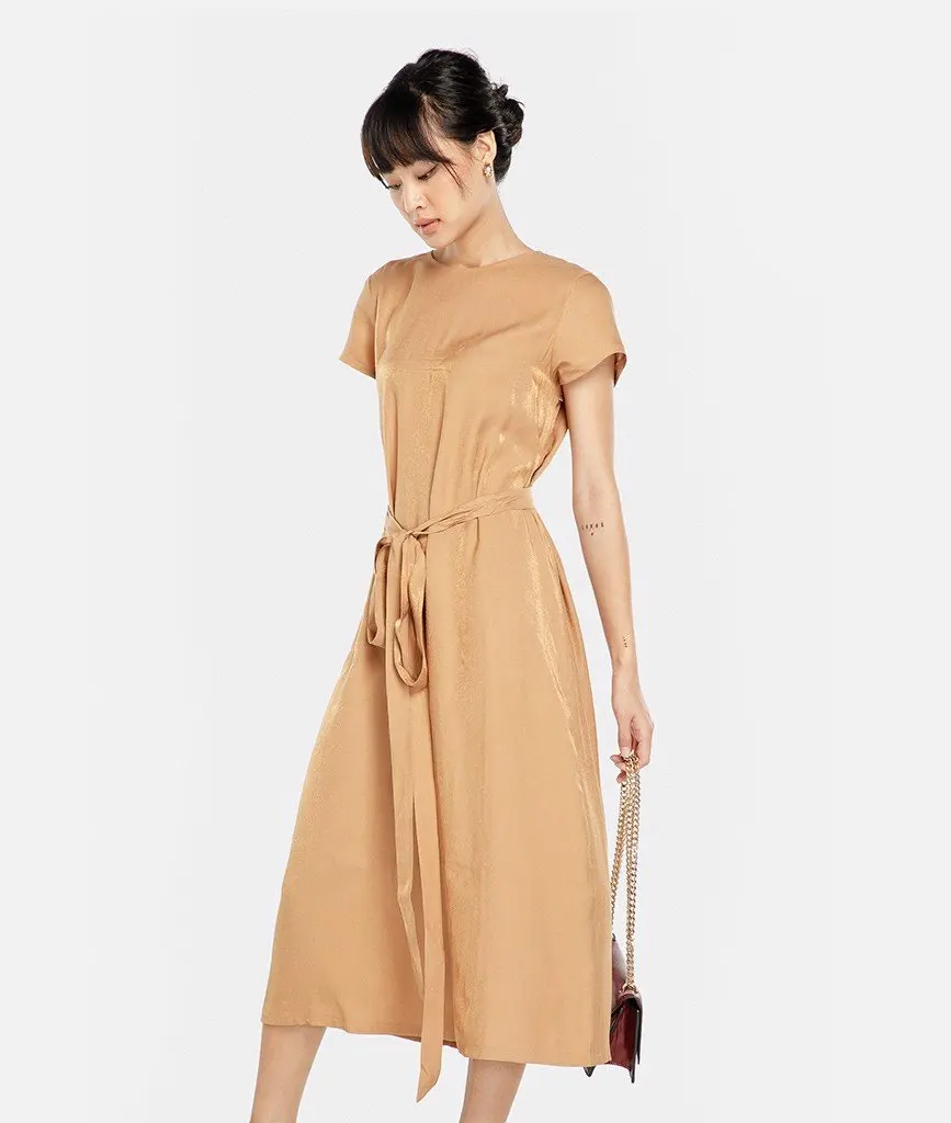 Customized Young Woman Fashion Style Summer Women Round Neck Slim Fit  Knitting Clothing Made In Vietnam