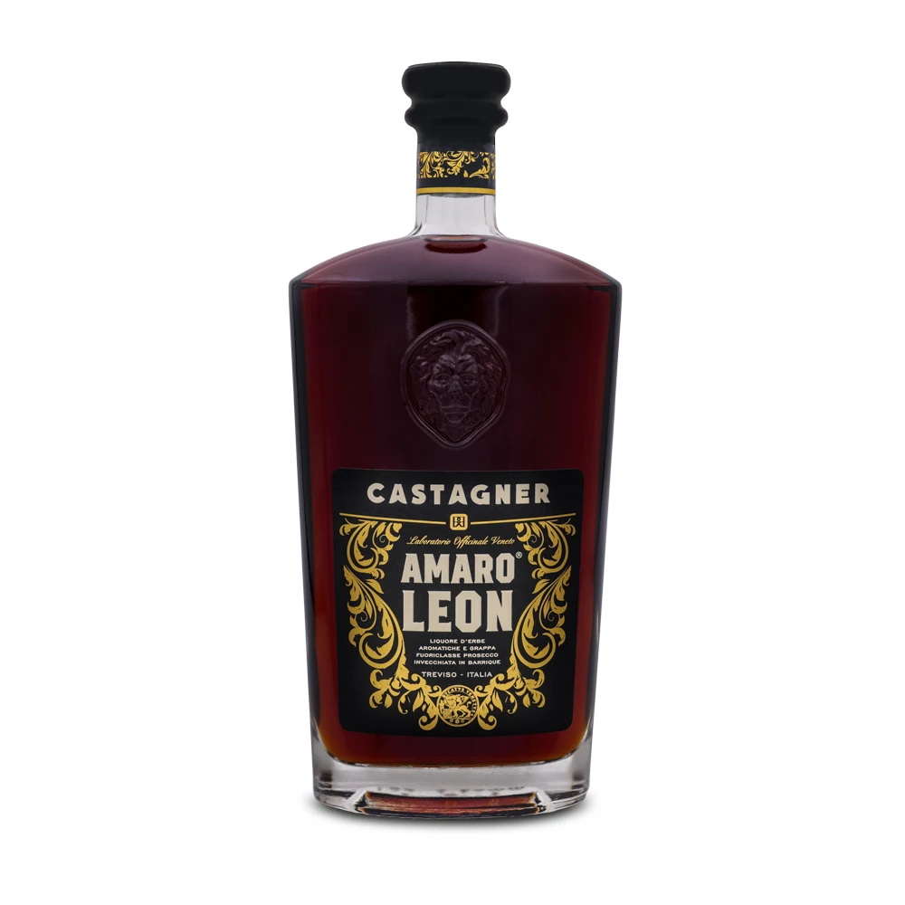 Высококачественная стеклянная бутылка для Горького ликера AMARO LEON Сделано в Италии