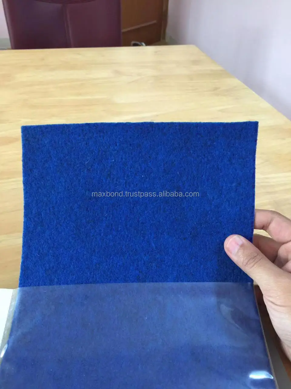 100% Recycled Needle Punched Polyester Non Woven Fabric roll, non-woven fabric felt carpet for car mats from VN