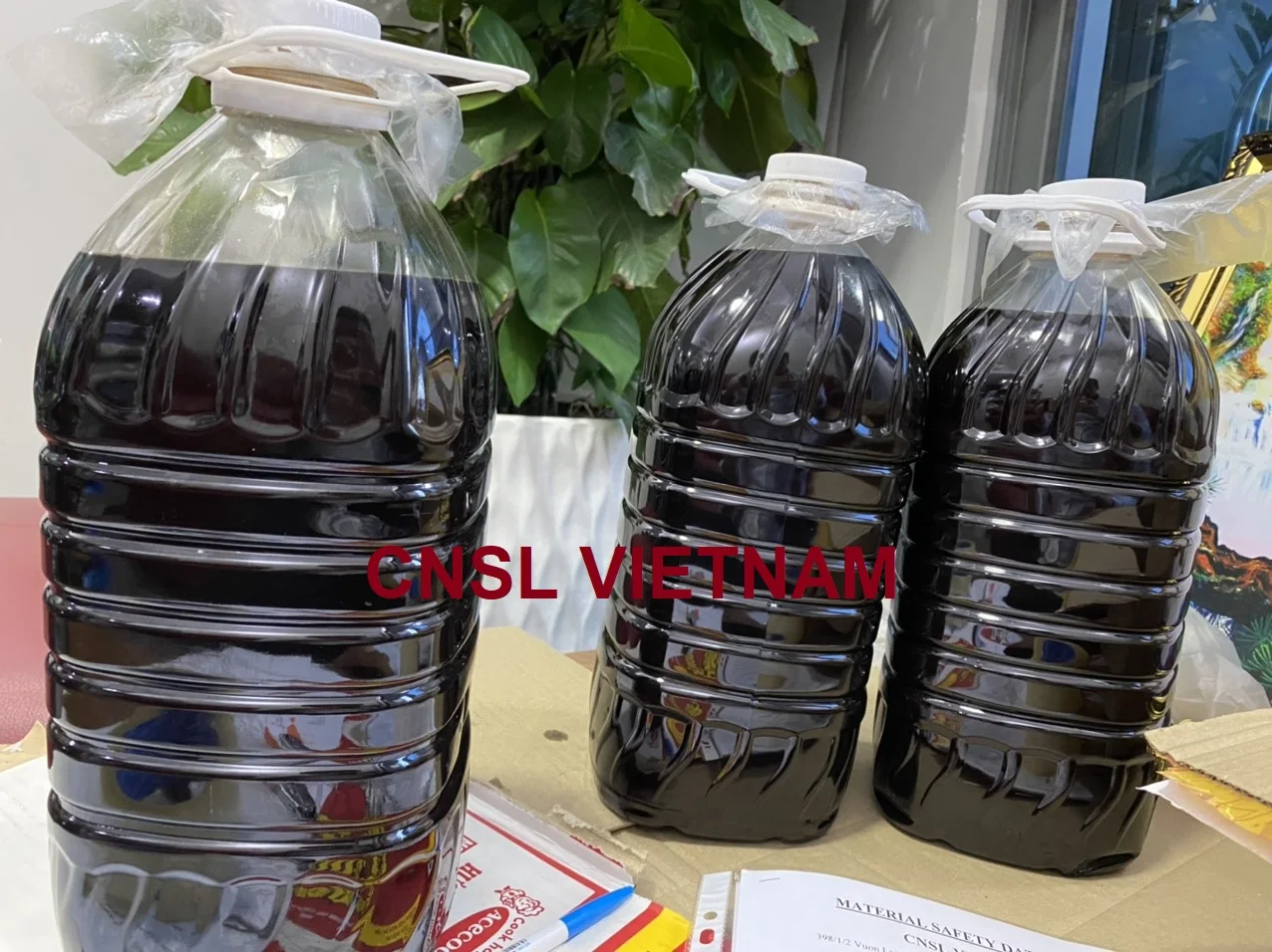 Жидкое масло из скорлупы