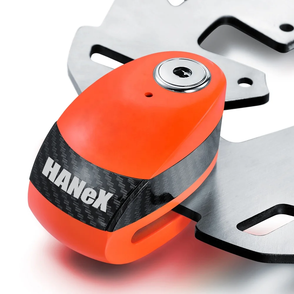 Anti Theft Disc Lock Motorcycle 6mm Steel Locking Pin Waterproof IP67 CE Battery Security Bike Disc Lock