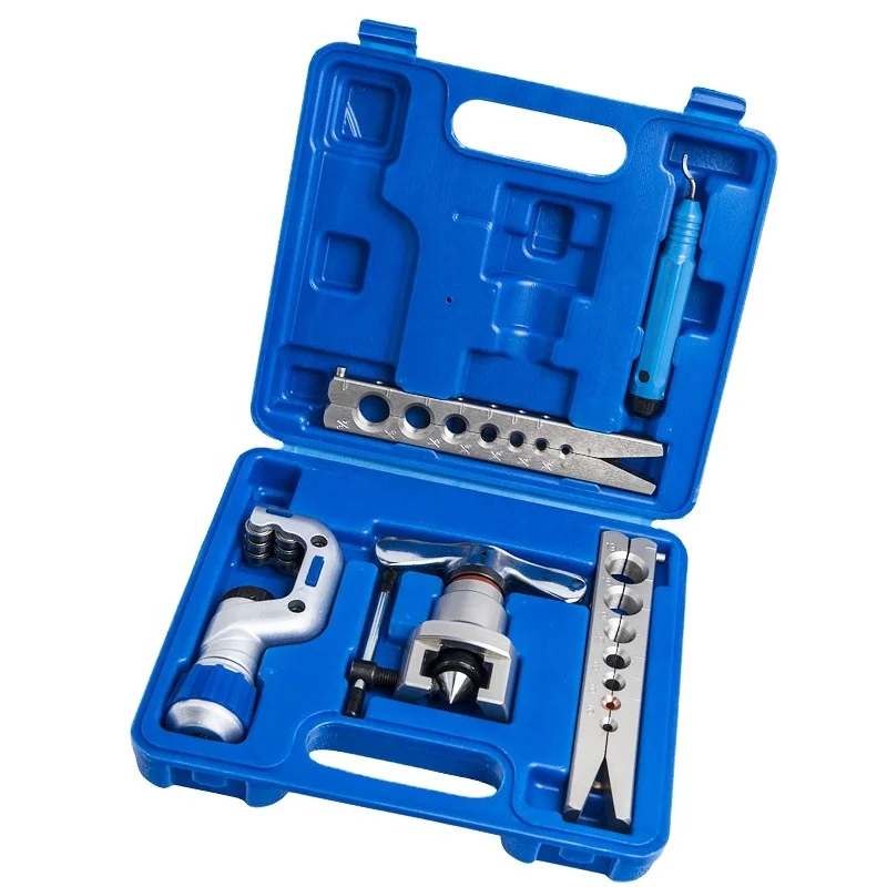Hot Sale THPT H16 Hand Maintenance Tools Copper Pipe Tube Cutter Expander Air Conditioner Orbital Flaring Tool Repair Tools Set