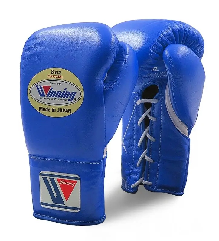 Lace up Training Winning Training Lace Boxing Gloves and Sparring Boxing Gloves