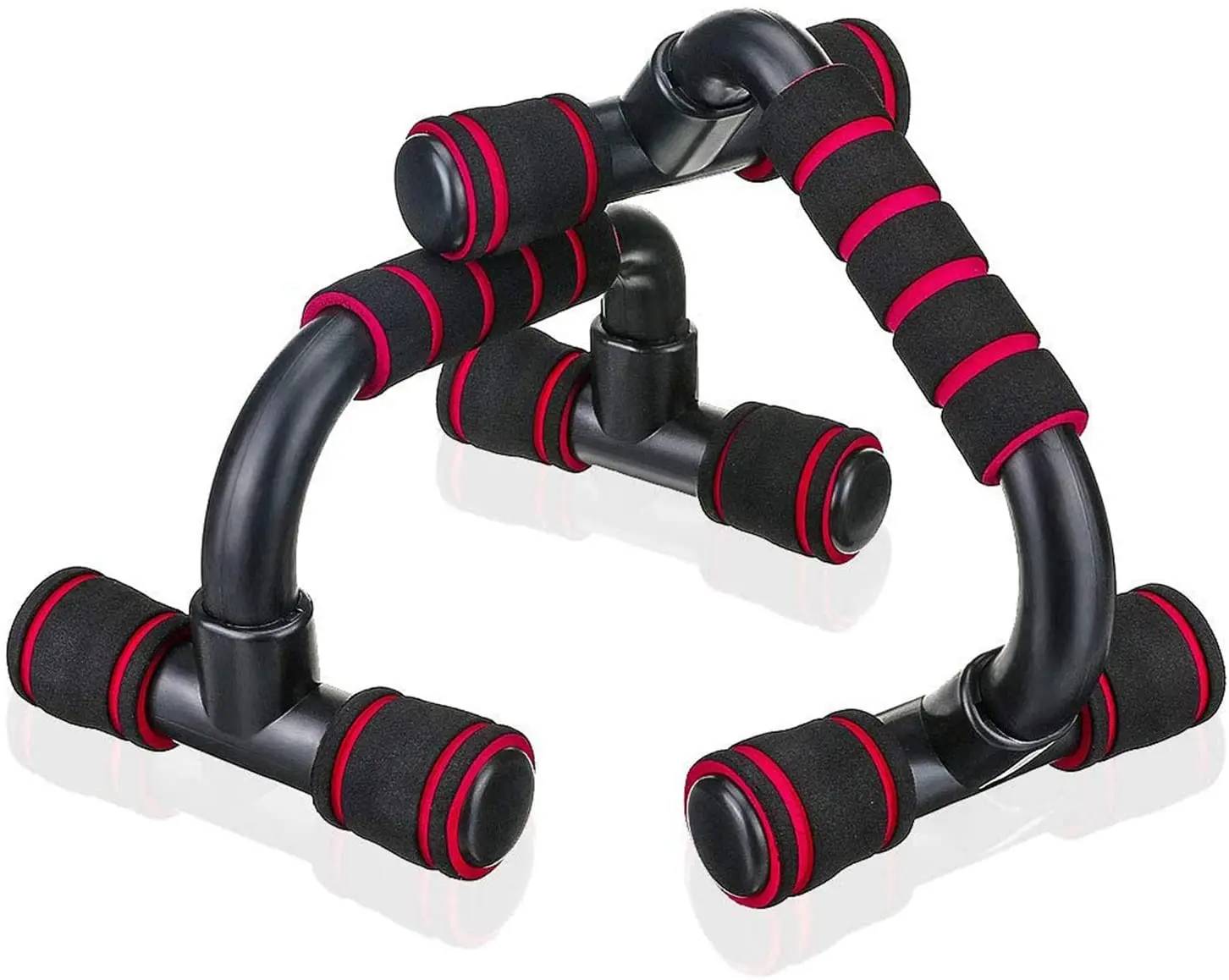 Пуш-Ап Бары тренажерный зал оборудование для фитнеса, 1 пара с приподнимающим эффектом ручки с мягкой пены сцепление и нескользящая конструкция пуш-ап бар