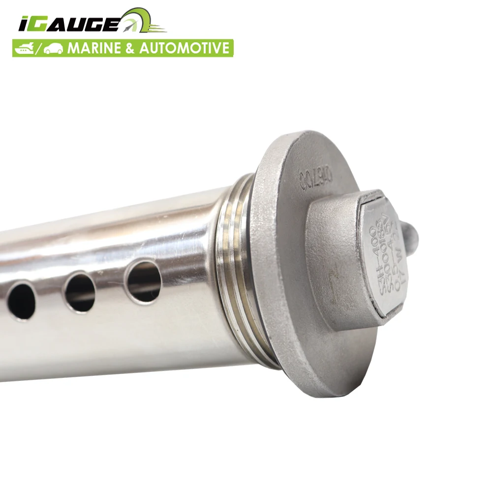 Stainless Steel 300 350 400 450 mm 1 1/4 BSP Thread  Bus RV Cruise Gray Water Sewage Level Sending Gray Water Level Sensor
