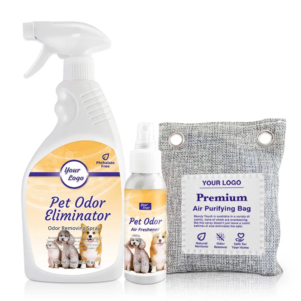 Air Purifier Spray for Dogs Cats Pet Odor Eliminator 500ml