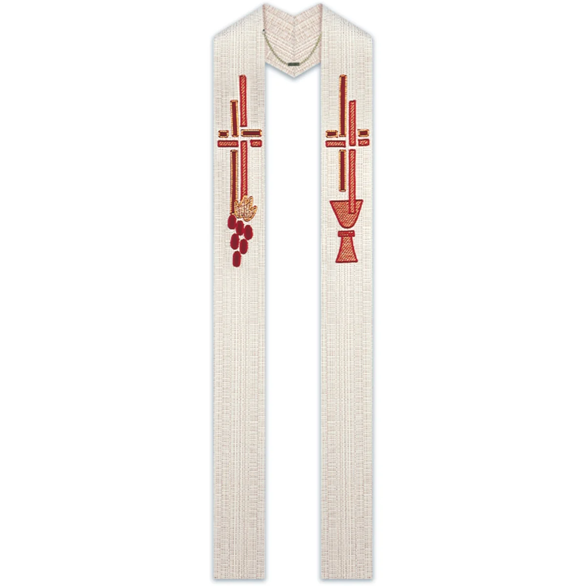 Best Quality Fabric Satin Church Priest Stoles / Custom Size Embroidery Church Stoles Catholic Overlay Stoles